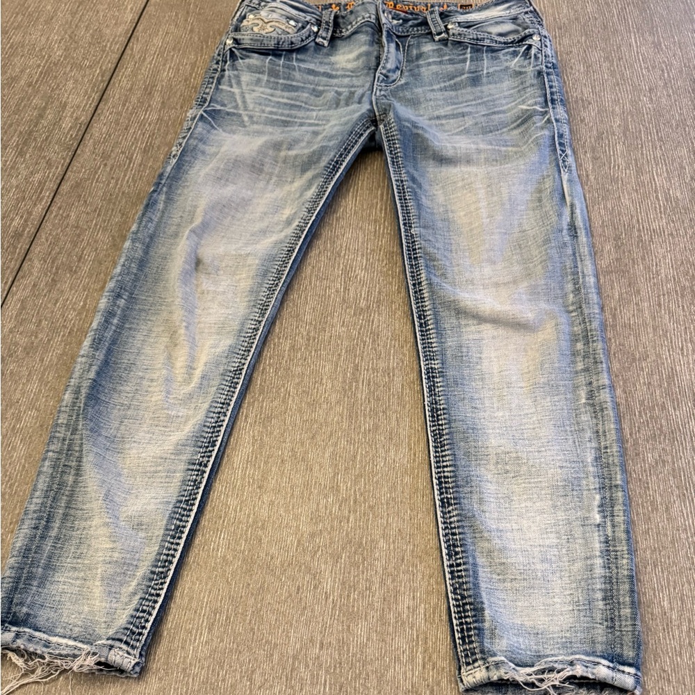 Rock Revival Leni Ankle Skinny Jeans